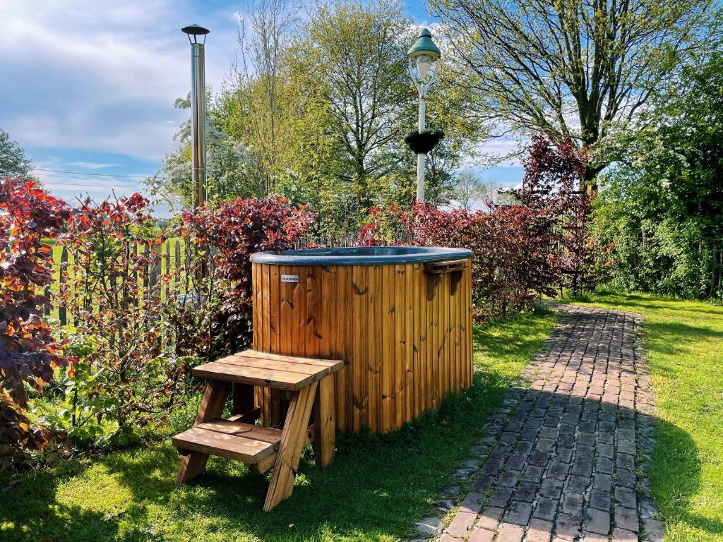 Zahrada ubytování B&B Maarle