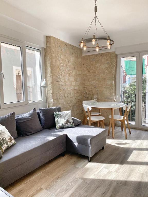 Posezení v ubytování Apartamenty Toledo
