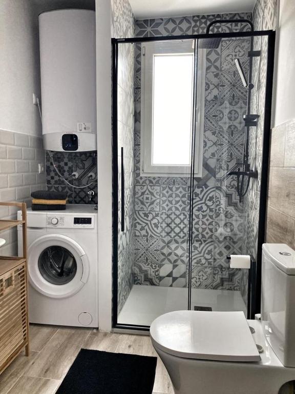 Koupelna v ubytování Apartamenty Toledo