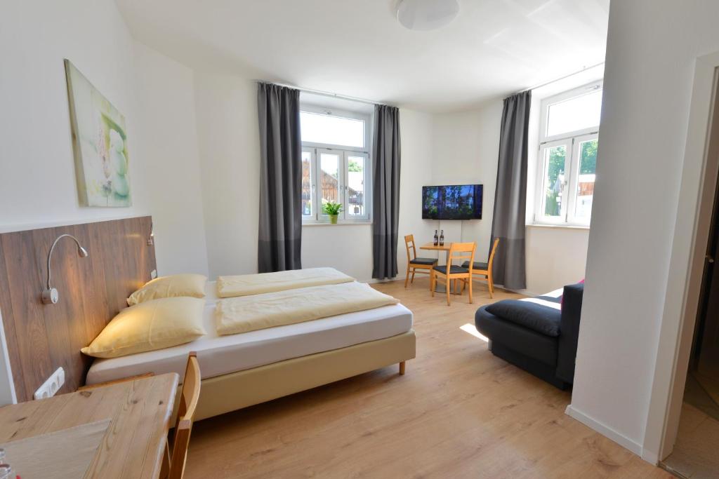 Hotel Garni Pension Gambrinus - Quarto Duplo Grande