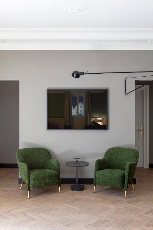 TV a/nebo společenská místnost v ubytování Amabilia Suites