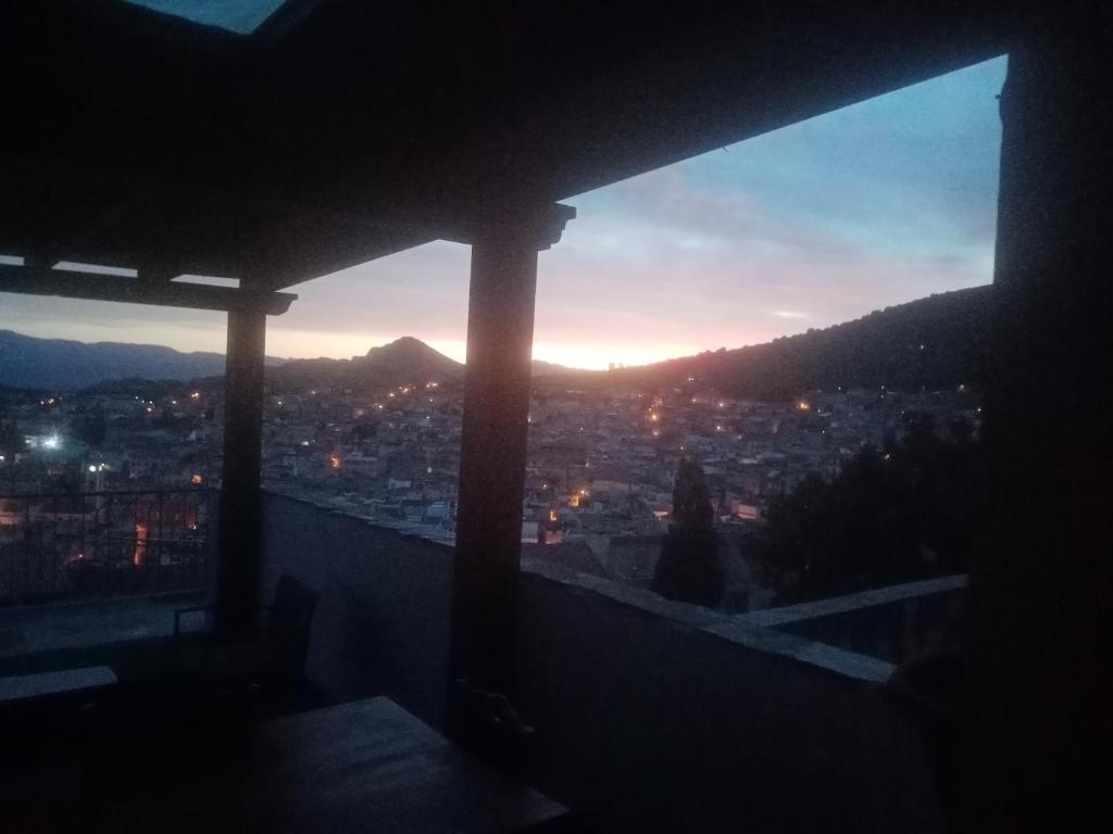 Nespecifikovaný výhled na hory nebo výhled na hory při pohledu z bed and breakfast