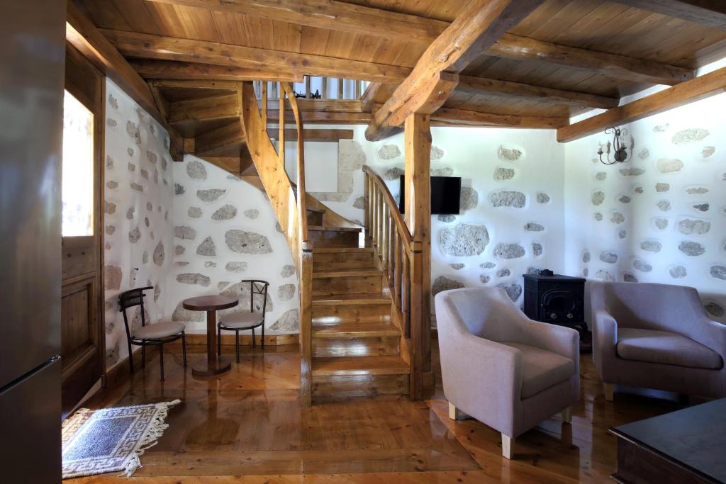 A seating area at Stafilos House