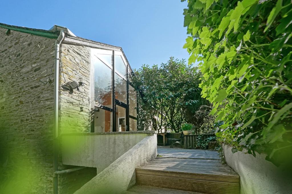 Zahrada ubytování Le Clos Arboré (Gîte)