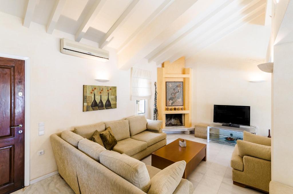 Posezení v ubytování Villa Anna Maria - 3 Bedroom, Private Pool