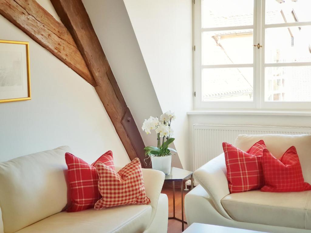 Posezení v ubytování Altstadthotel Molitor