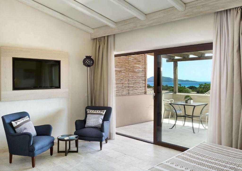 Baglioni Resort Sardinia - The Leading Hotels of the World - Junior Suite Mit Meerblick