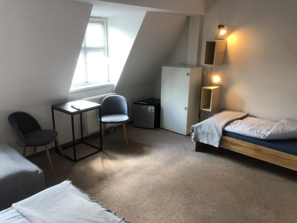 Posteľ alebo postele v izbe v ubytovaní Bemma Apart Hostel
