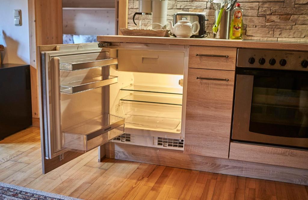 Kuchyňa alebo kuchynka v ubytovaní Appartement Gretl