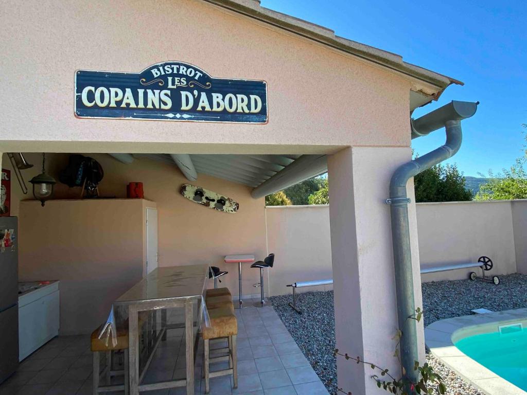 Chambre d'hôte au pied du Ventoux - Double Room With Pool View