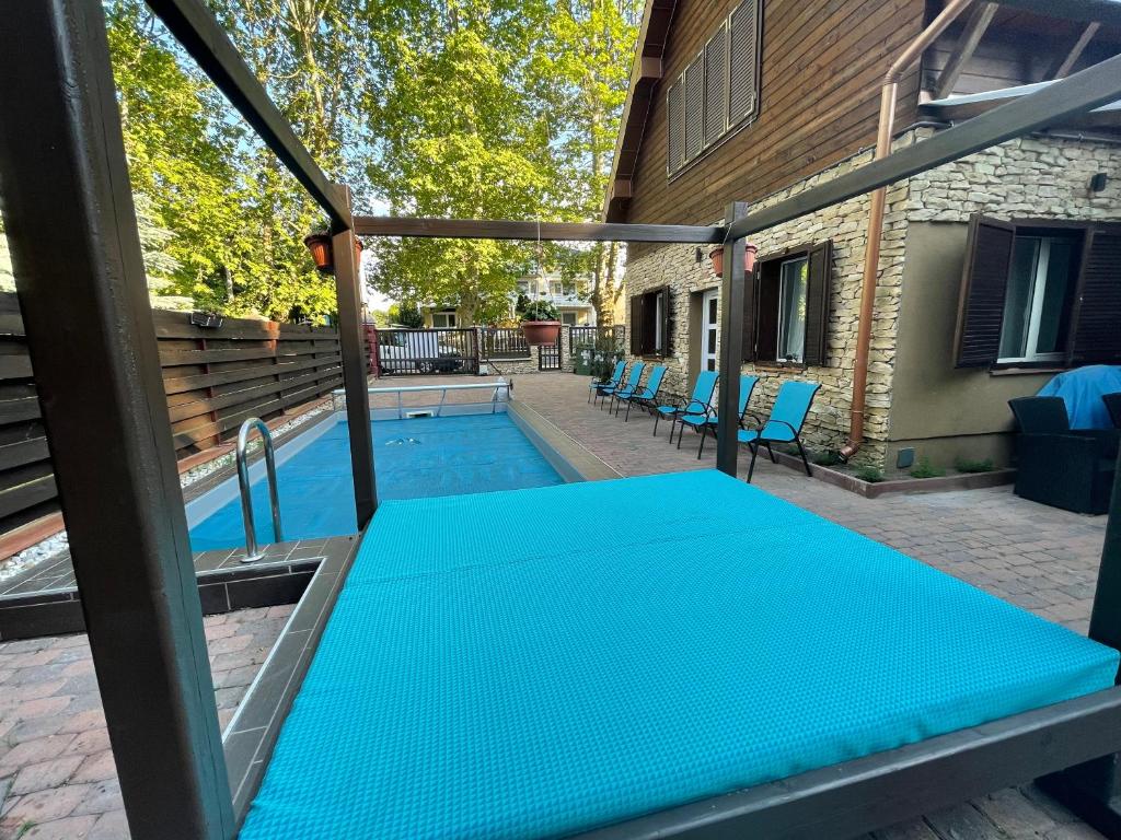 Balkón alebo terasa v ubytovaní Smeraldo Villa
