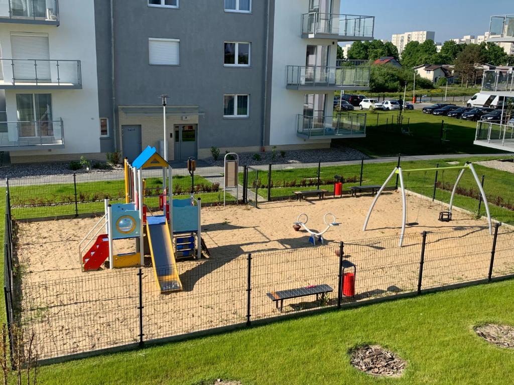 Detský kútik v ubytovaní MiłoMi Apartamenty Kołobrzeg