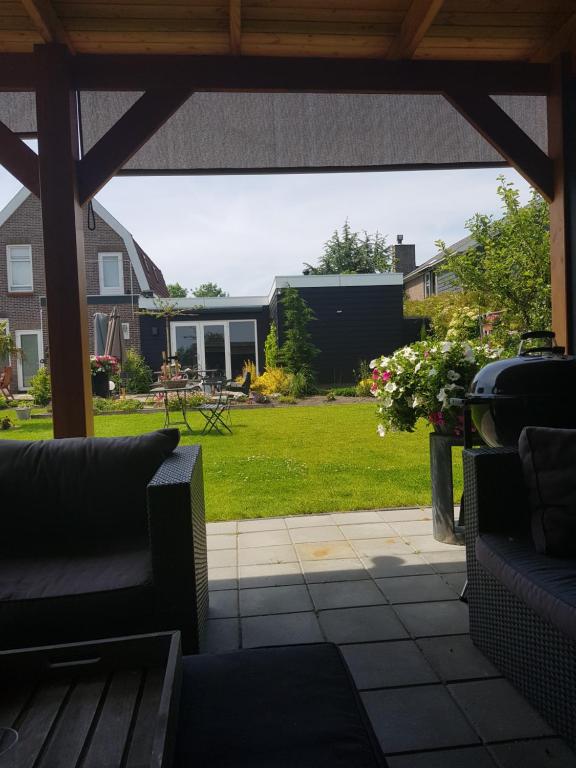 Zahrada ubytování B&B WELKOM Zierikzee