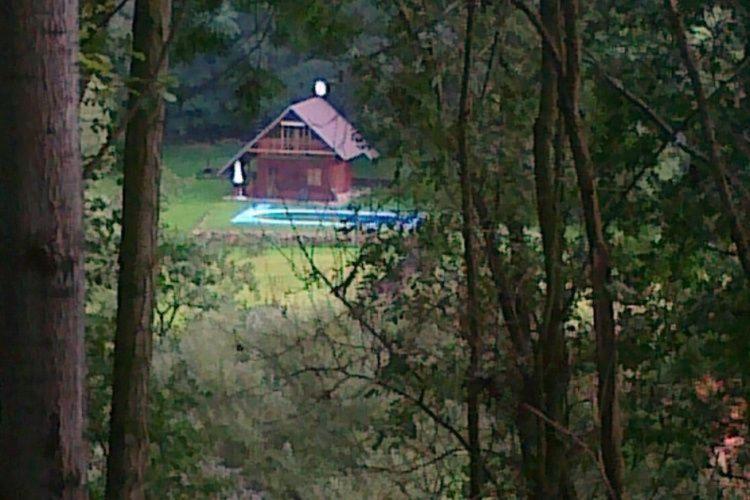 Zahrada ubytování Chalet in Bechyne with Private Pool