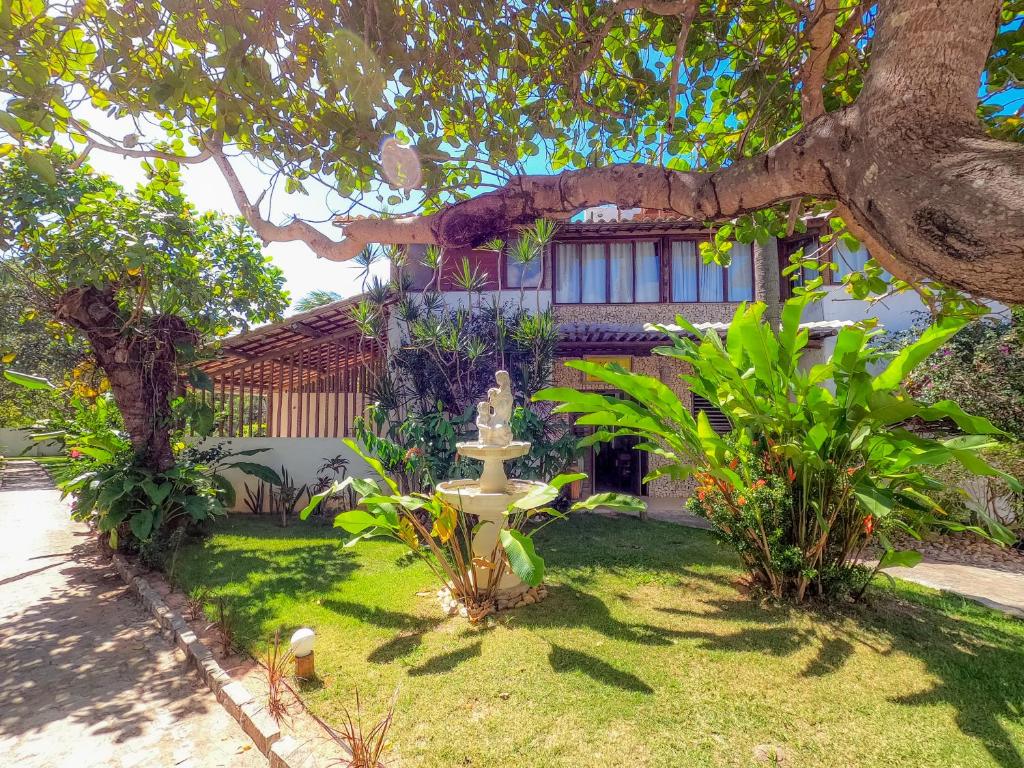 Um jardim em Vila Alemã