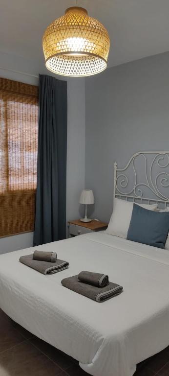 Cama o camas de una habitación en Casa Tío Luis