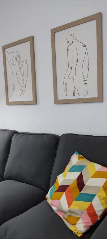 Zona de estar de Casa Tío Luis