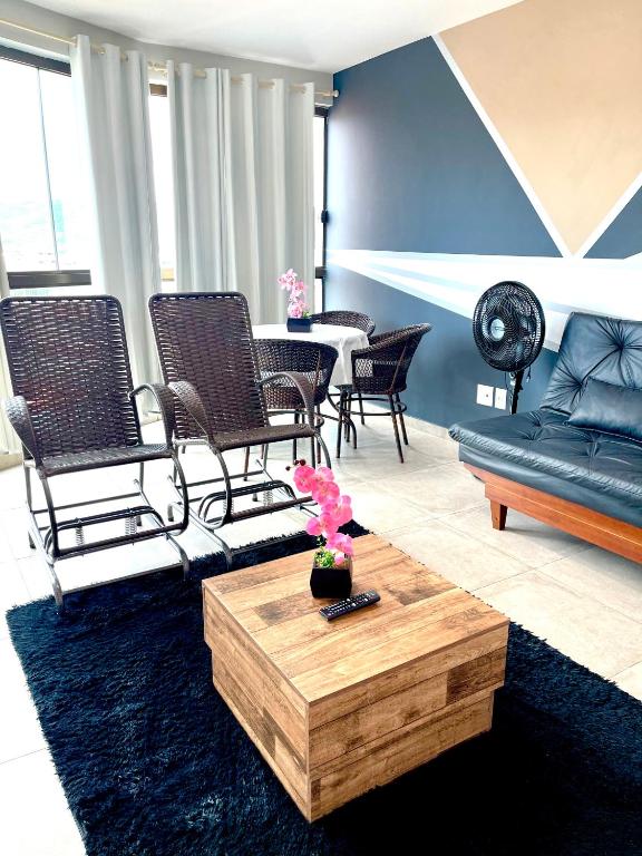  APARTAMENTO BEIRA MAR PRAIA GRANDE ATÉ 7 pessoas