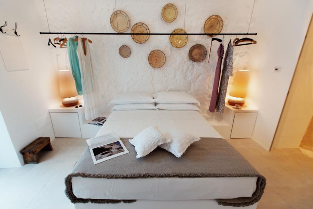 A bed or beds in a room at Corte Manfredi