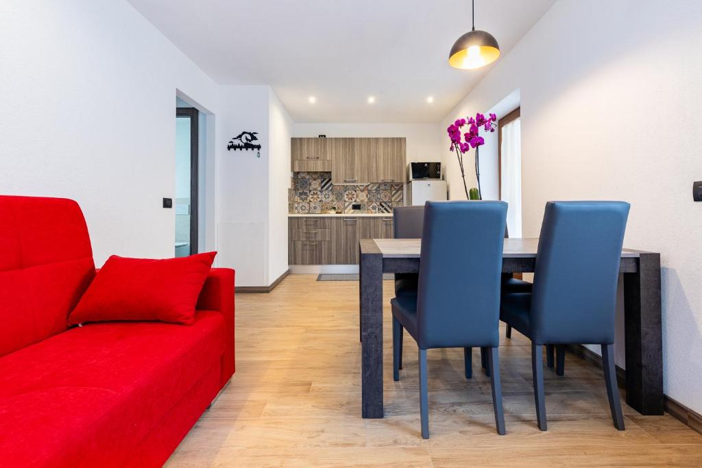 Kuchyň nebo kuchyňský kout v ubytování Casa Silver