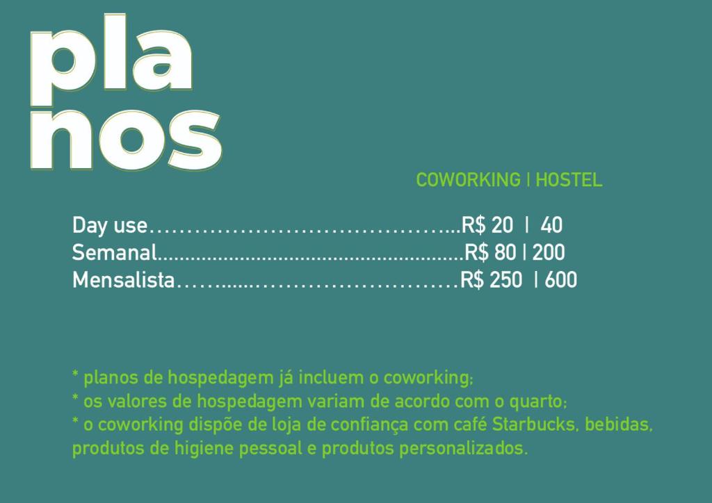  Coworking Hostel