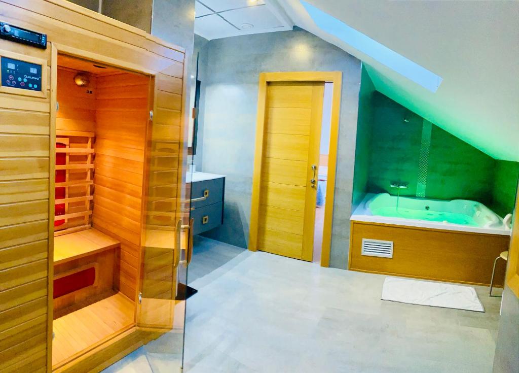 Jacuzzi Casa Rural La choza de Nolasco Albacete