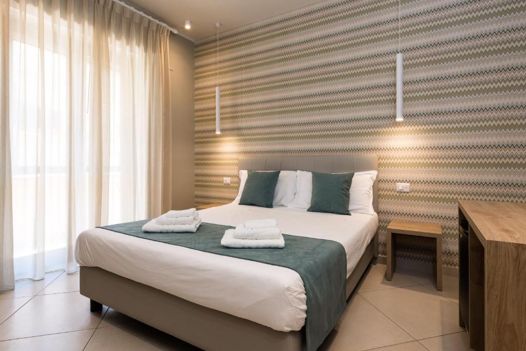 Posteľ alebo postele v izbe v ubytovaní Bed and Breakfast Marlè