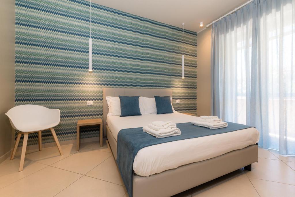 Posteľ alebo postele v izbe v ubytovaní Bed and Breakfast Marlè