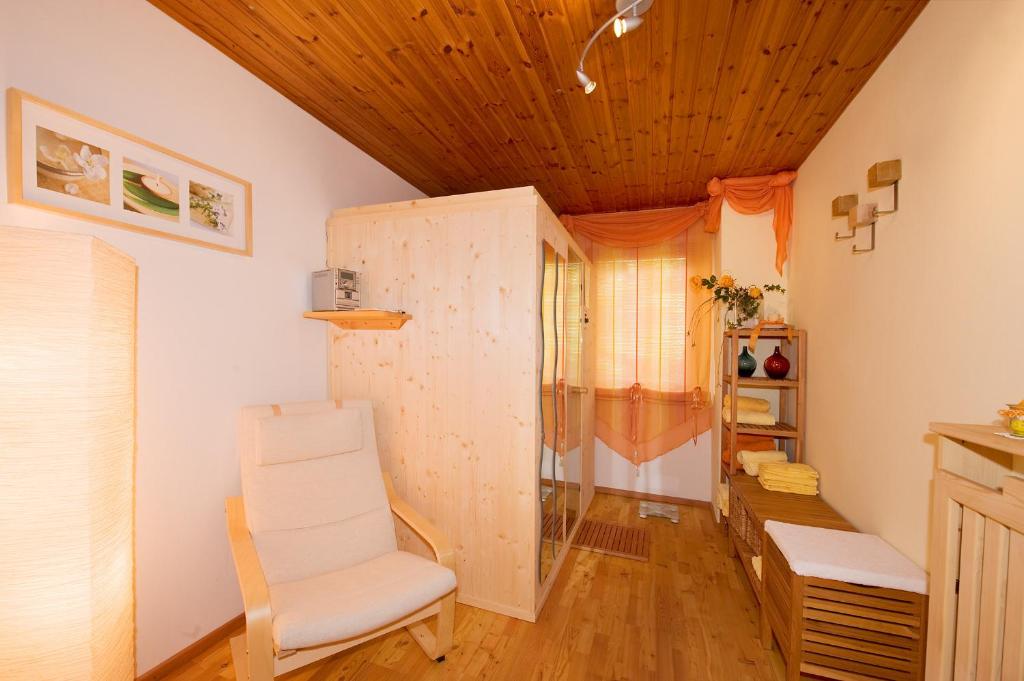 Posezení v ubytování Pension Brunhild