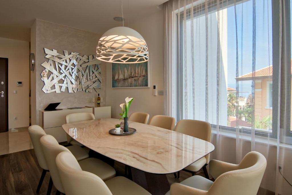 Posezení v ubytování VITA, Luxury Apartments Opatija