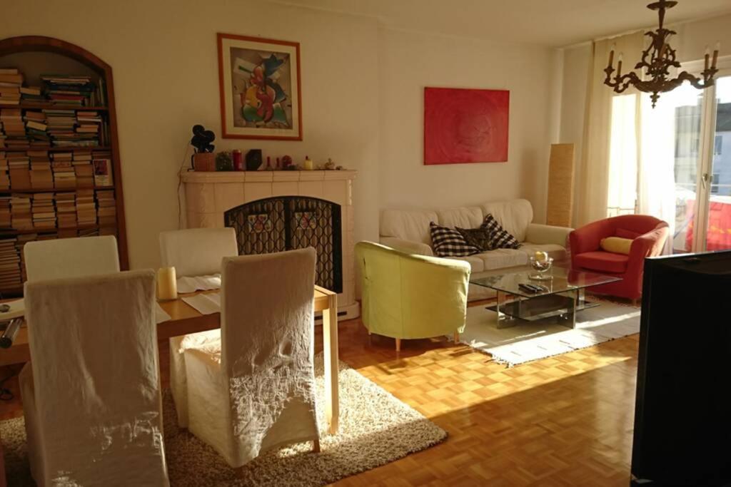 Posedenie v ubytovaní Geräumiges Familienapartment