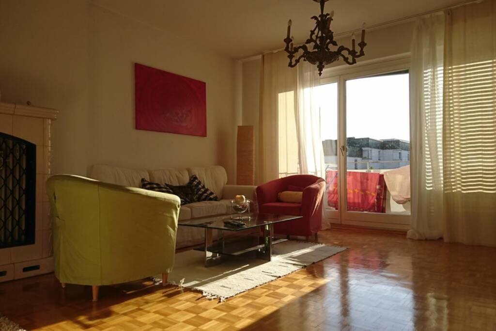 Posedenie v ubytovaní Geräumiges Familienapartment