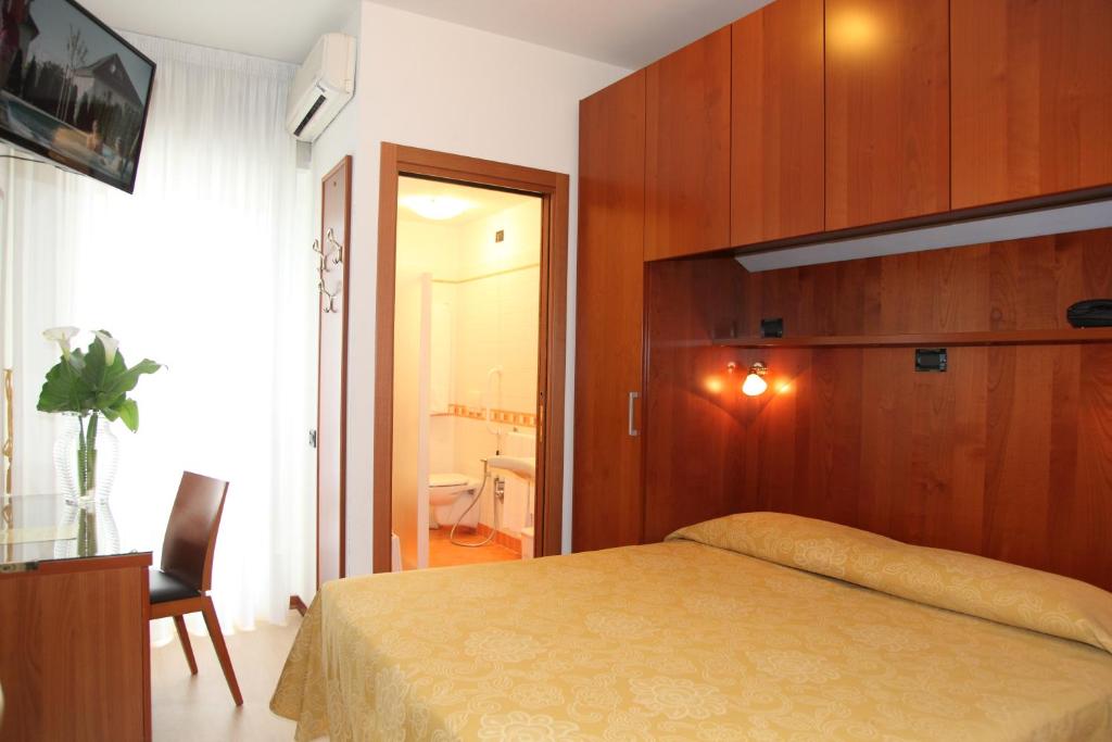 Кровать или кровати в номере Hotel Gran Venere Beach 3 Superior