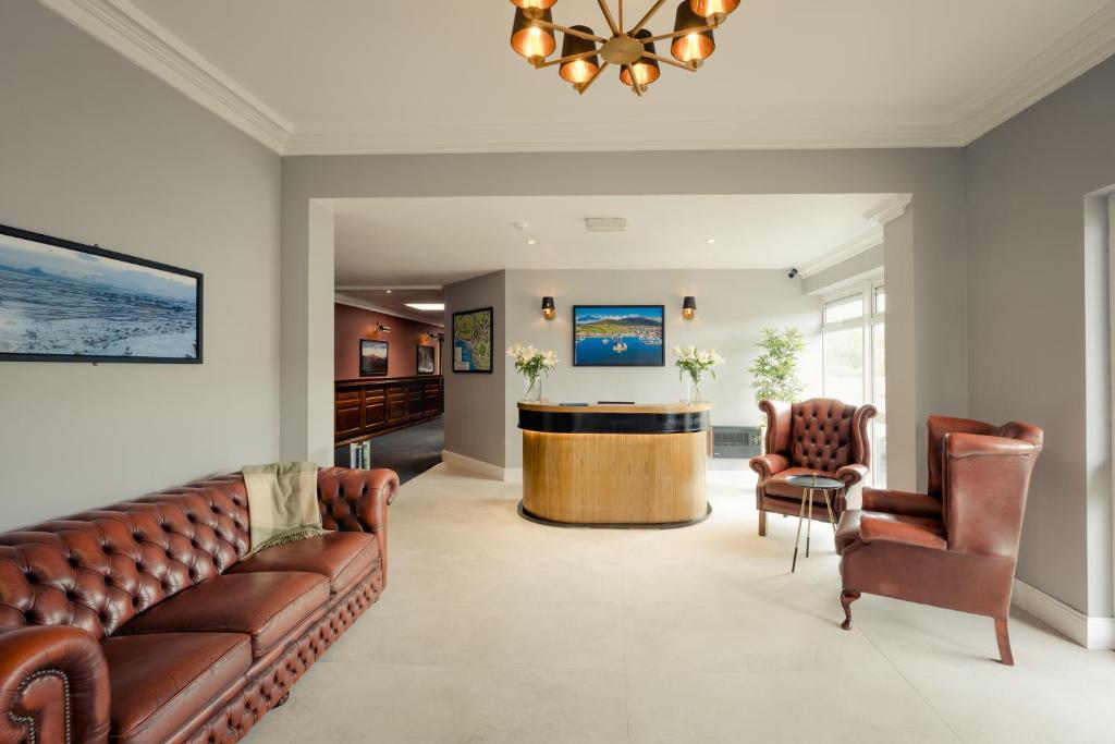 TV a/nebo společenská místnost v ubytování Hillgrove Guesthouse