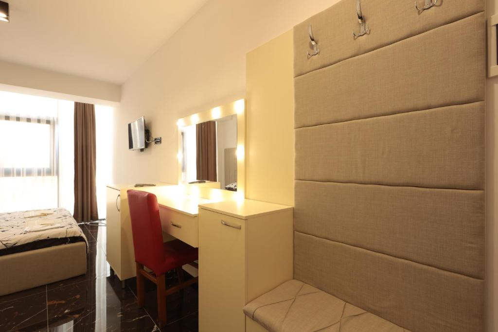 Postel nebo postele na pokoji v ubytování HOTEL EMA