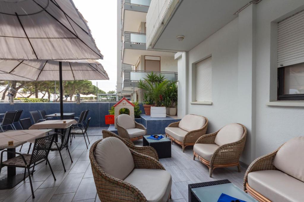 Posezení v ubytování Hotel Calipso