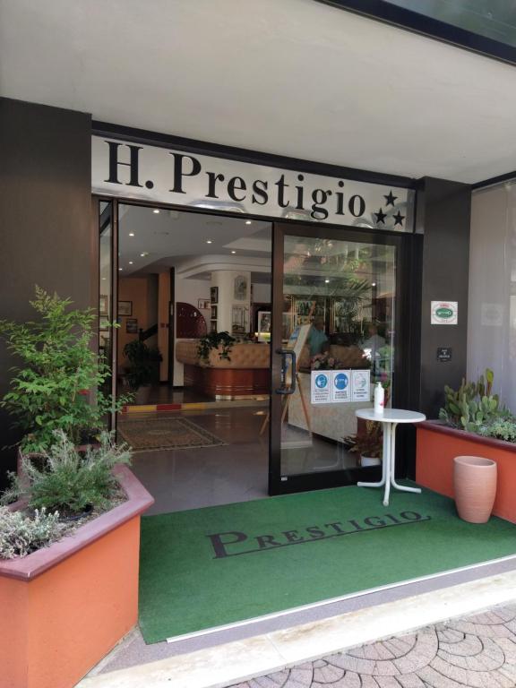 Certifikát, hodnocení, plakát nebo jiný dokument vystavený v ubytování Hotel Prestigio