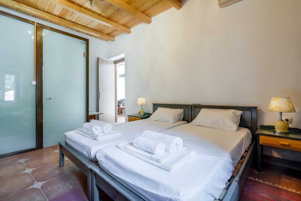 Postel nebo postele na pokoji v ubytování Dream House
