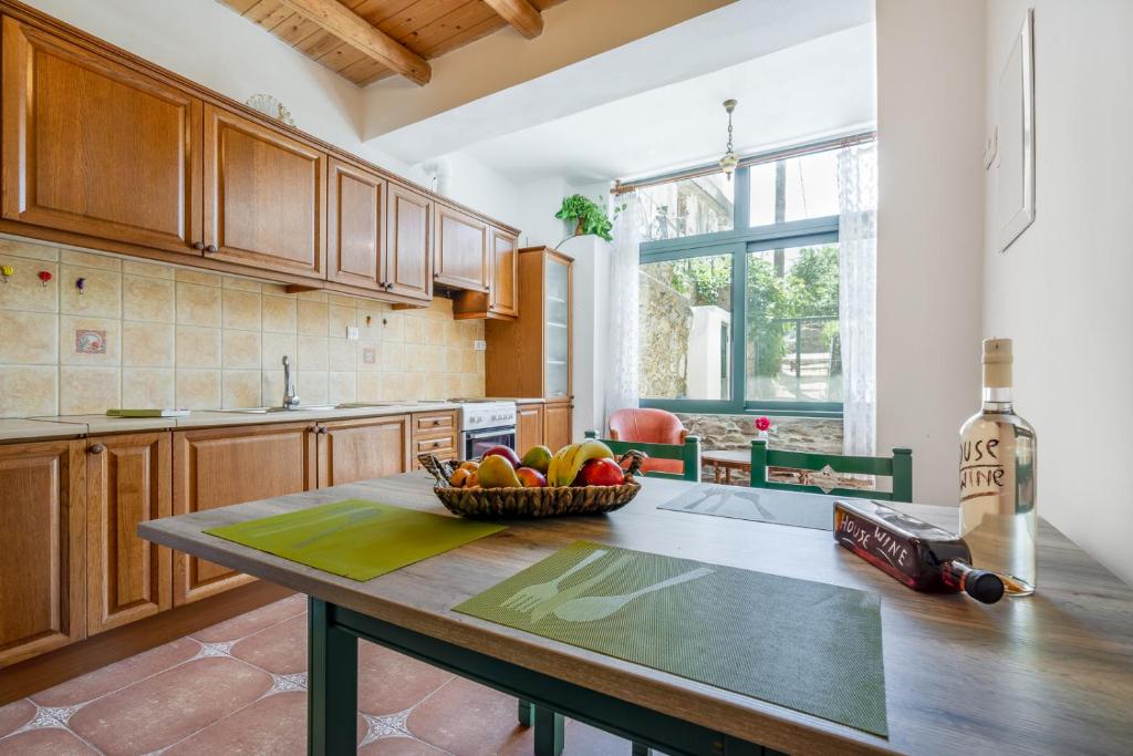 Kuchyň nebo kuchyňský kout v ubytování Dream House