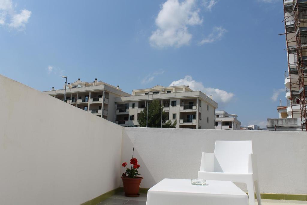 Balkón nebo terasa v ubytování B&B Palazzo Manfredi Vieste, Fronte mare con Parcheggio