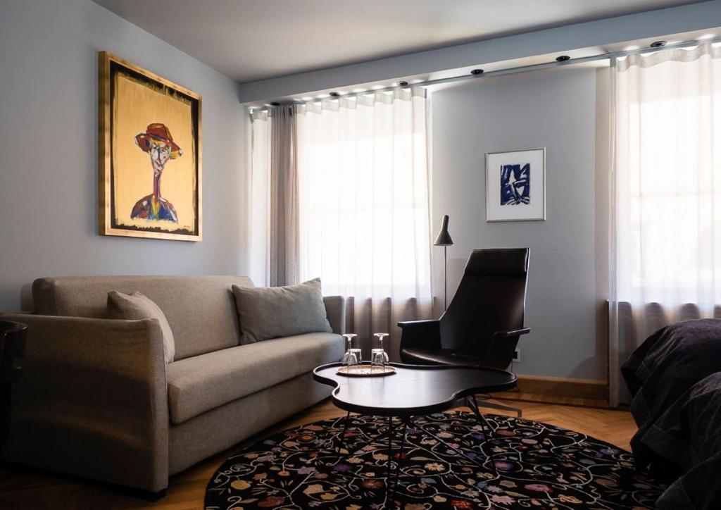 Posezení v ubytování Hotel Lundia