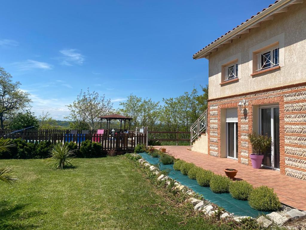 Zahrada ubytování Villa Monplaisir Zen