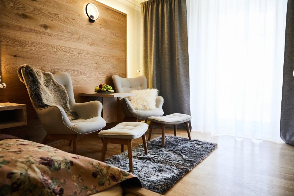 Posezení v ubytování Wellness Natur Resort Gut Edermann