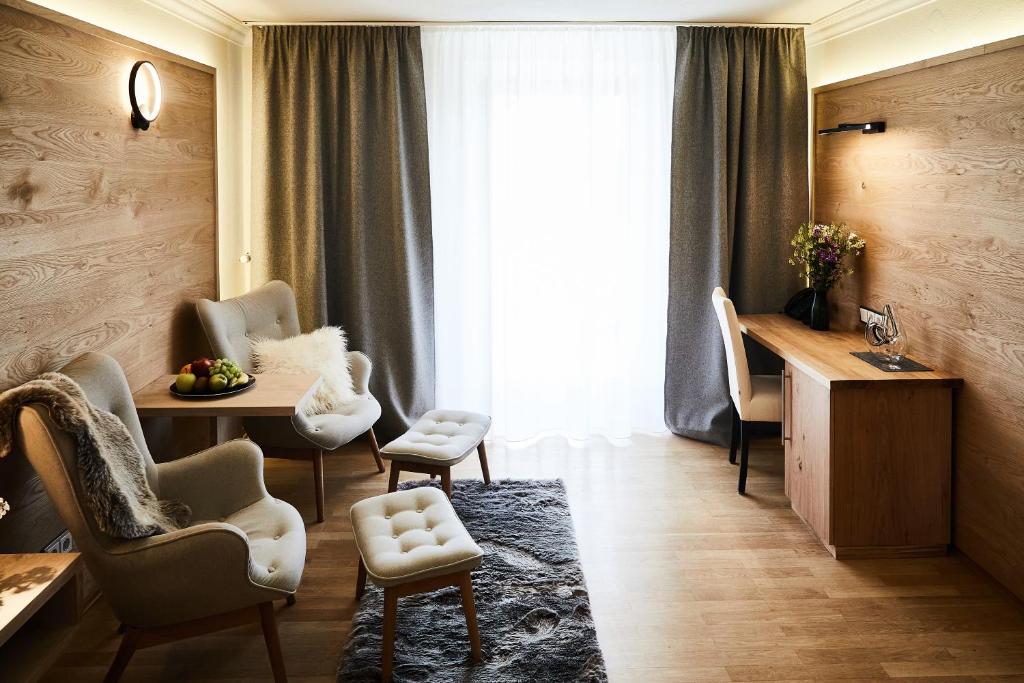 Posezení v ubytování Wellness Natur Resort Gut Edermann