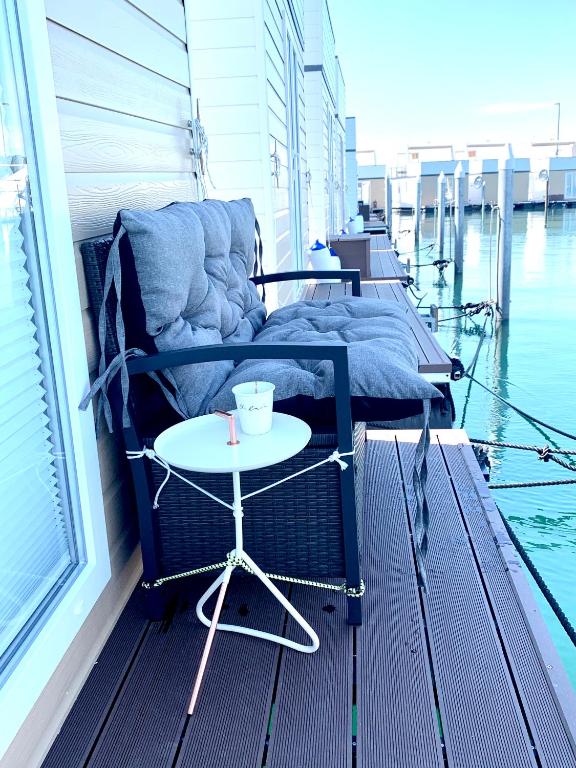 Posezení v ubytování mariTIME deluxe