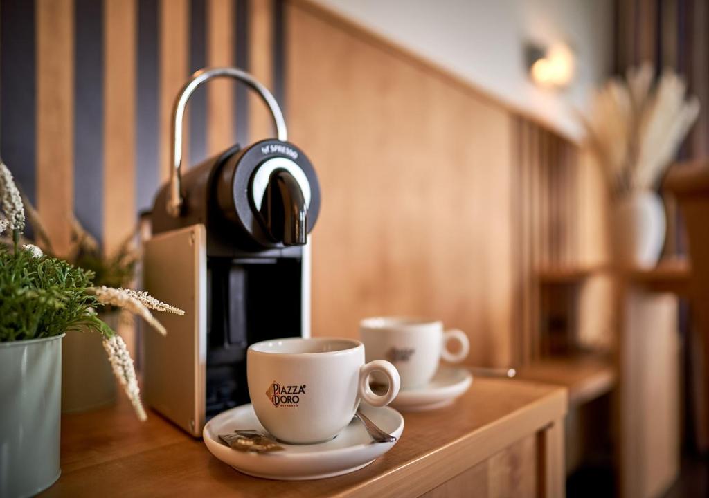 Kaffee-/Teezubehör in der Unterkunft Parkhotel Nümbrecht