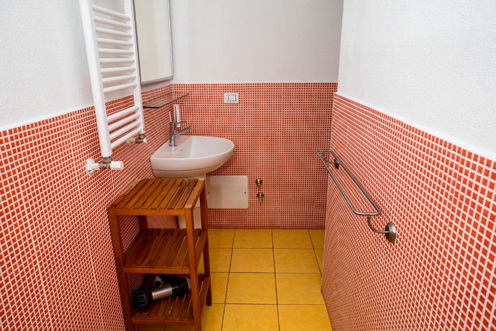 Koupelna v ubytování Casa Junno
