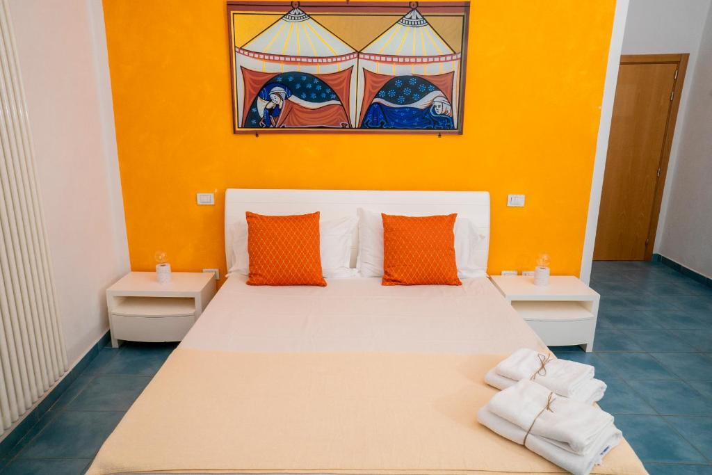 Postel nebo postele na pokoji v ubytování Casa Junno