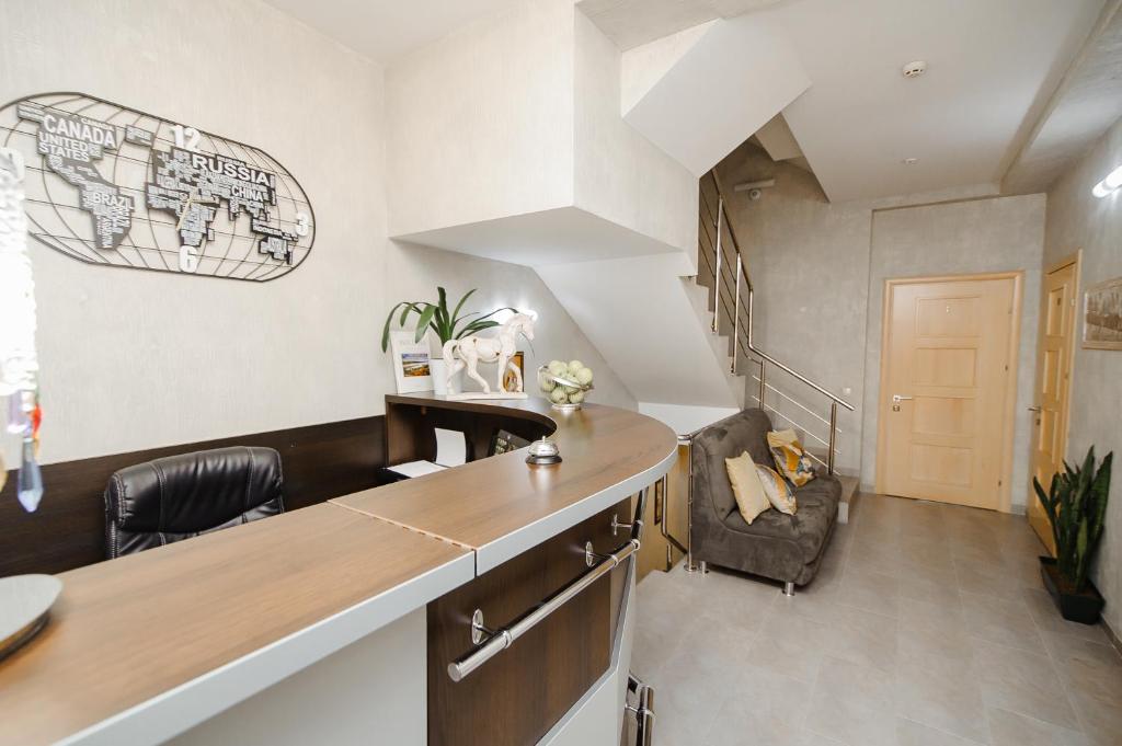 Posezení v ubytování TipTop Hotel CITY CENTER