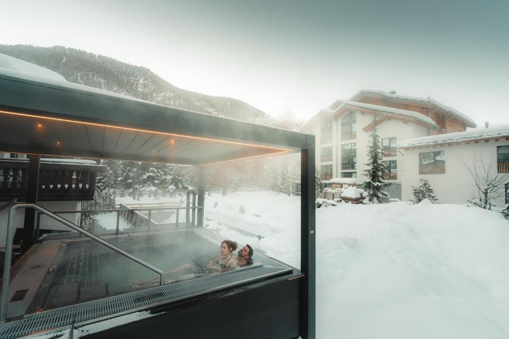 冬のAlpen Resort & Spaの様子